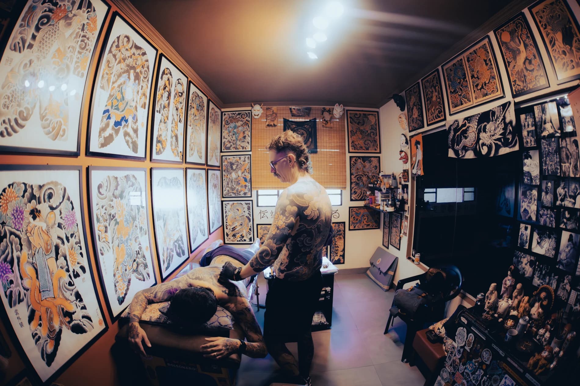 Imagem do estúdio de tatuagem Brunelli Irezumi
